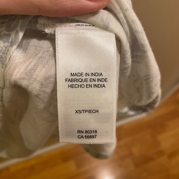 Lucky Brand long-sleeve peasant top - Picture 9 of 11